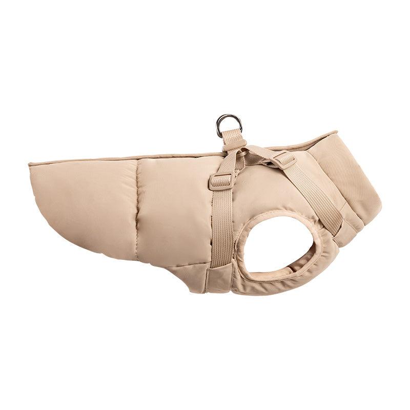 The Alpine Jacket — Insulated Winter Dog Jacket with Built-in Harness