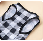 Classic Check Tee - Lightweight Check Dog T-Shirt