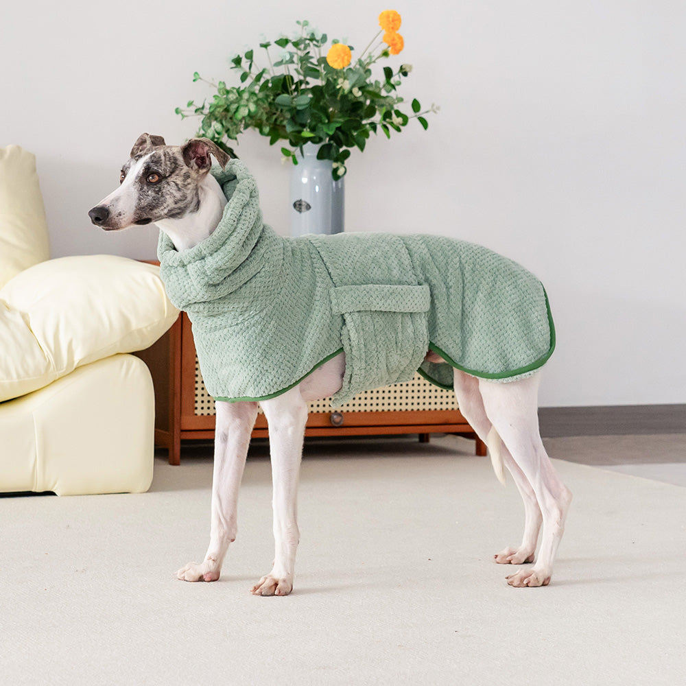 Ultra-Absorbent Dog Drying Robe – For Bath, Beach & Rainy Days Secondary image