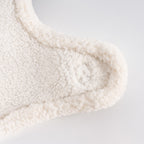 Close-up of the Pawpie City Walk Set harness showing soft fleece lining and stitching detail