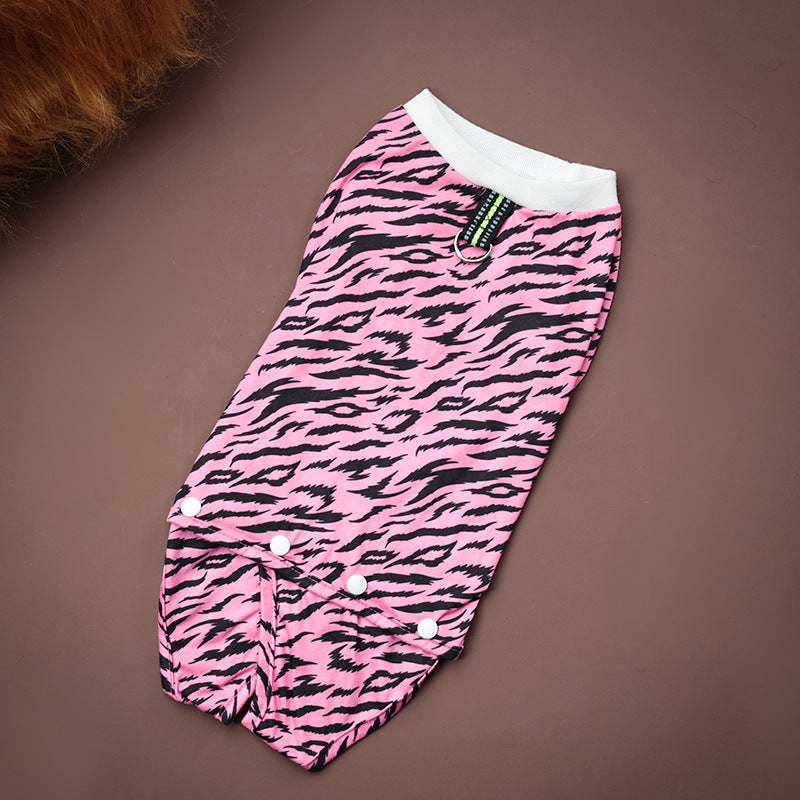Wild Roamer - Animal Print Full-Coverage Dog Suit