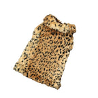 Leopard Luxe Jacket - Plush Leopard Print Dog Jacket